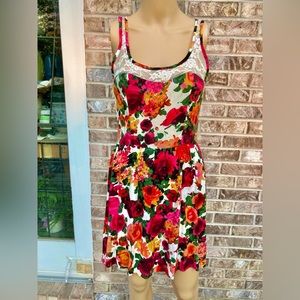 PacSun Kirra Floral Lace Sundress